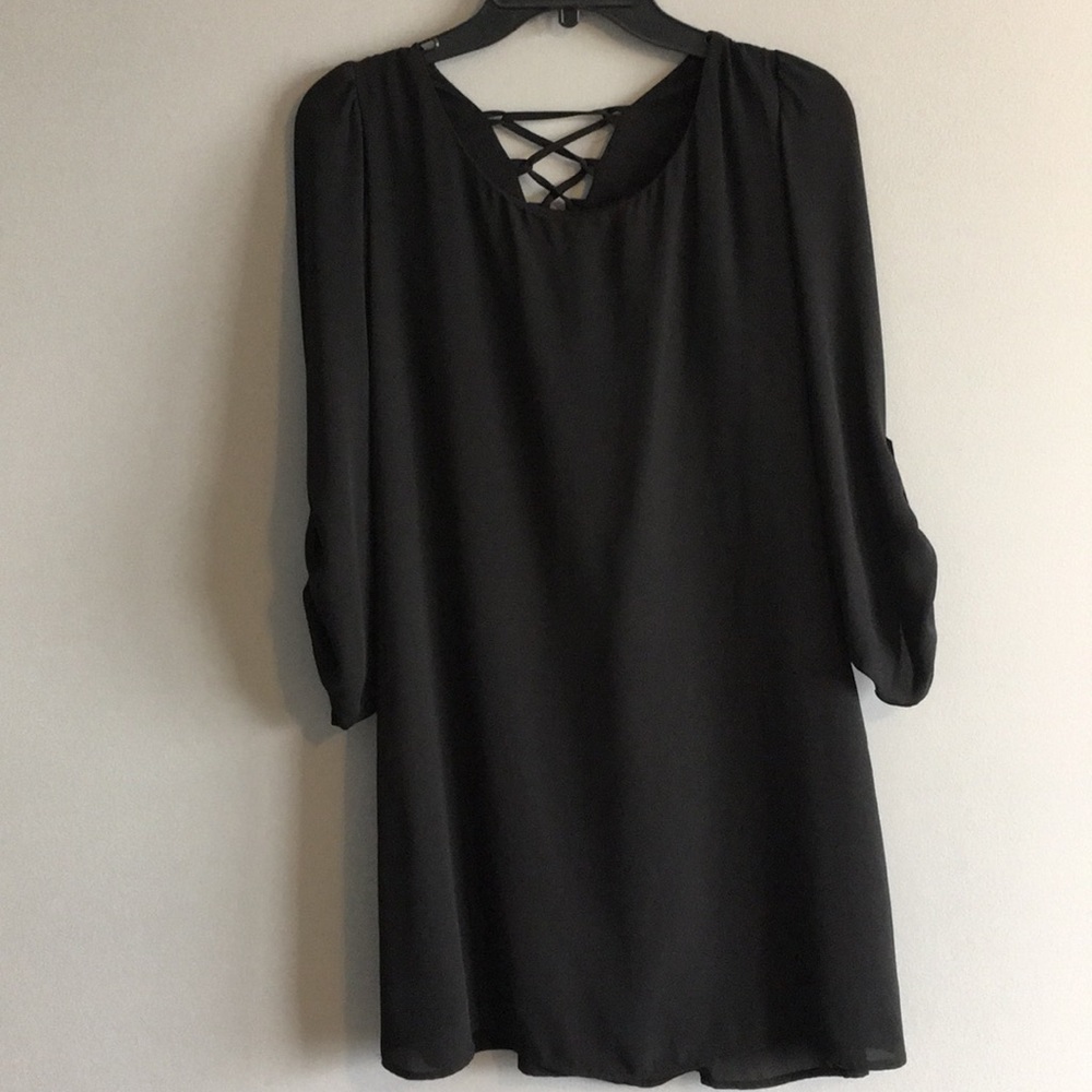 Speechless Black Dress